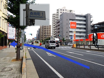 お車で来る場合1