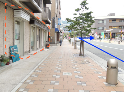 お車で来る場合5