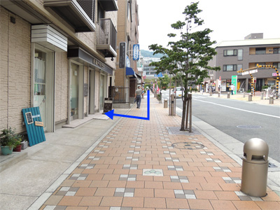 JR甲南山手駅からの道順6