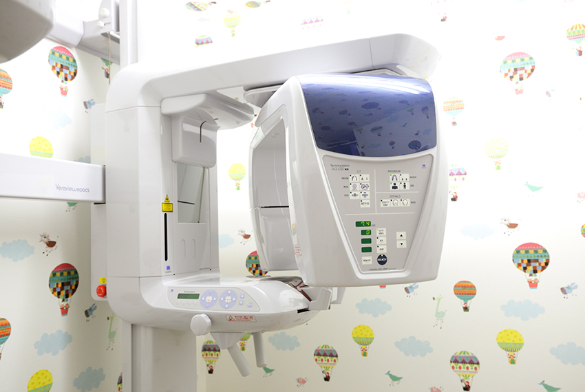 神戸市東灘区甲南山手にある歯科・歯医者の福山デンタルクリニックのＣＴアナログ式歯科用パノラマ・断層撮影X線診断装置の写真